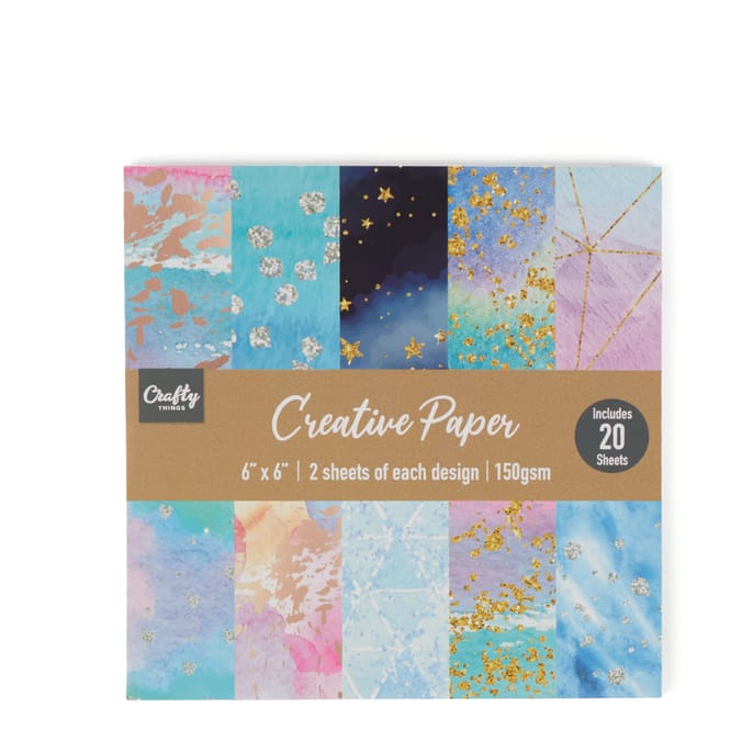 Crafty Things Small Decorative Paper Pad Assorted