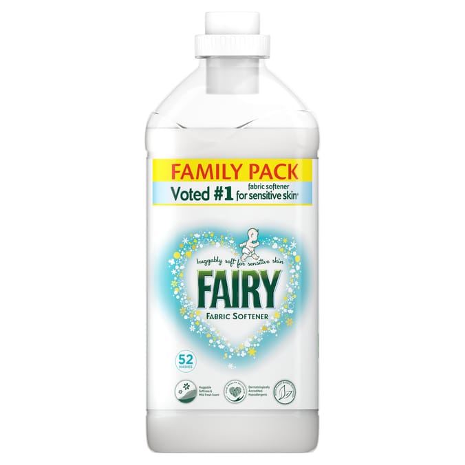 Fairy Fabric Conditioner Original 52 Washes 1.82l