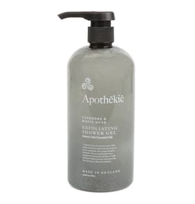 Apothekie Exfoliating Shower Gel 750ml -  Cashmere & White Musk 