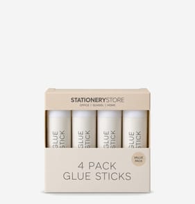 Stationery Store Glue Sticks 15g 4 Pack