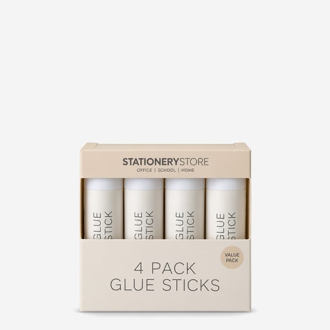 Stationery Store Glue Sticks 15g 4 Pack