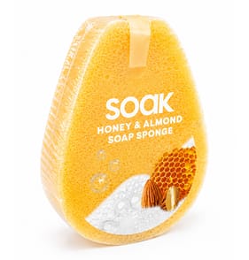 Soak Soap Sponge - Honey & Almond