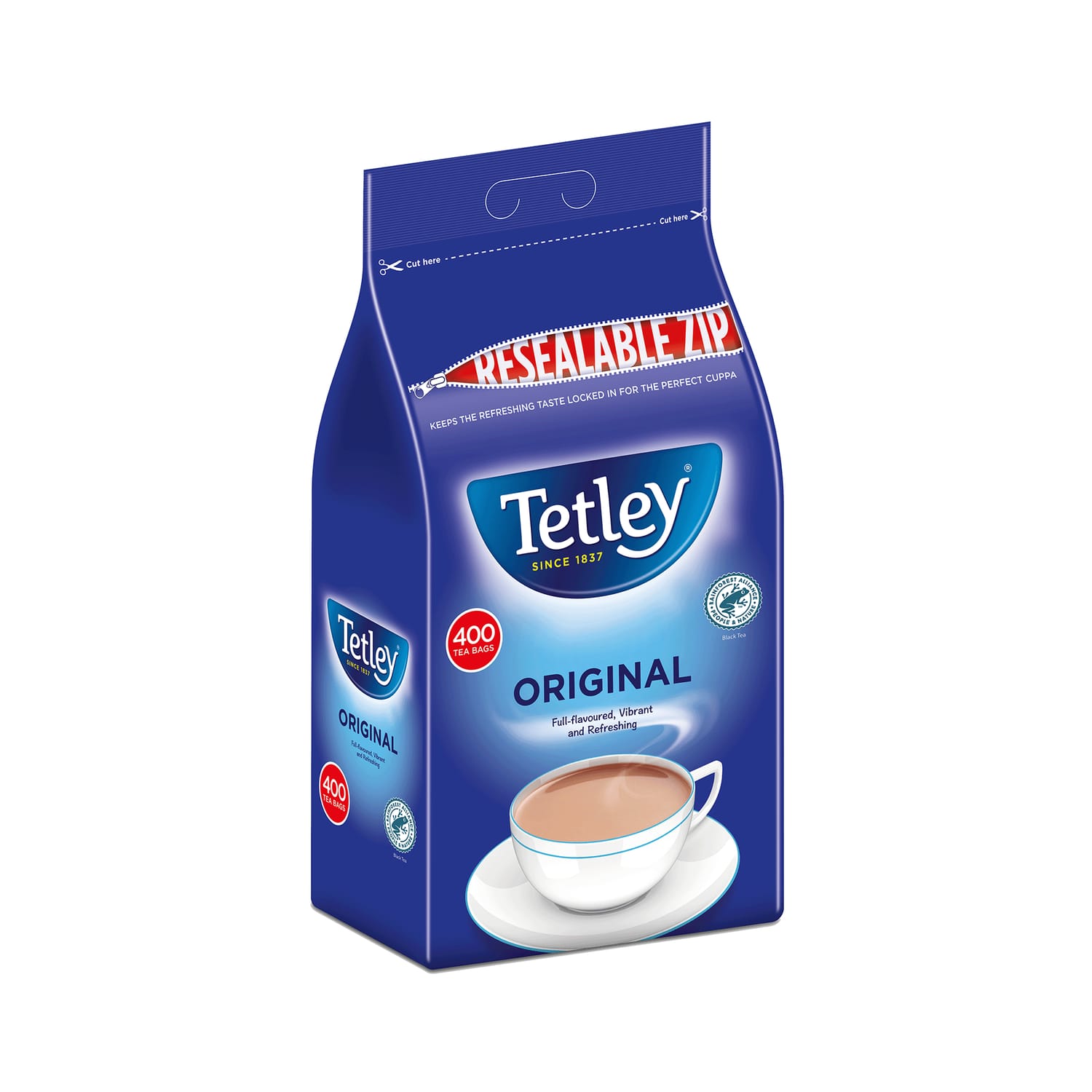 Terley Tea Tetley Original 400 Tea Bags | Home Bargains