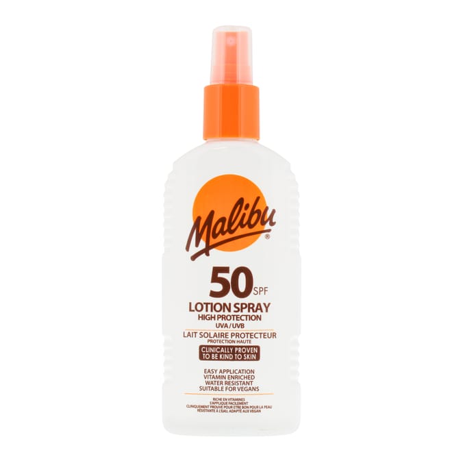 Malibu Lotion Spray 200ml - 50SPF