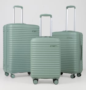 Salisburys Ibiza Hard Shell Suitcase - Green