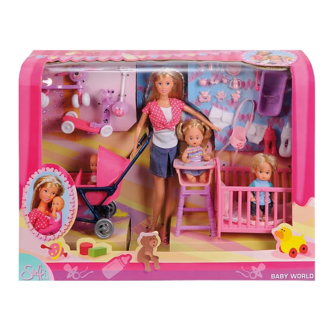 Steffi Love Baby World Fashion Doll Set