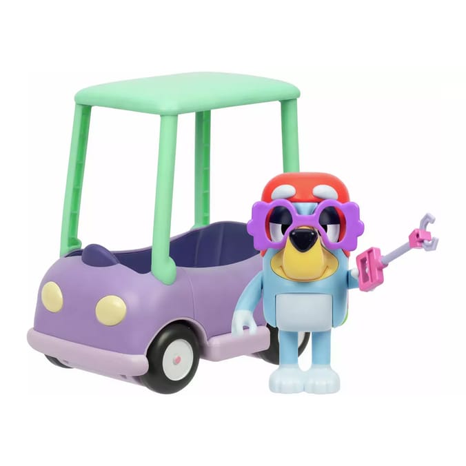 Bluey Grannies Car with Janet Figure