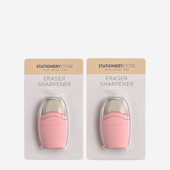 Stationery Store Eraser Sharpener  x2
