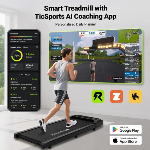 Mobvoi Home Walking Treadmill Edge Bluetooth Walking Pad TM10