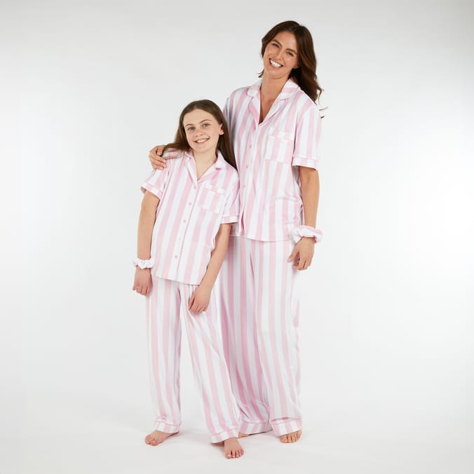 Originals Ladies Pink Stripe Pyjamas