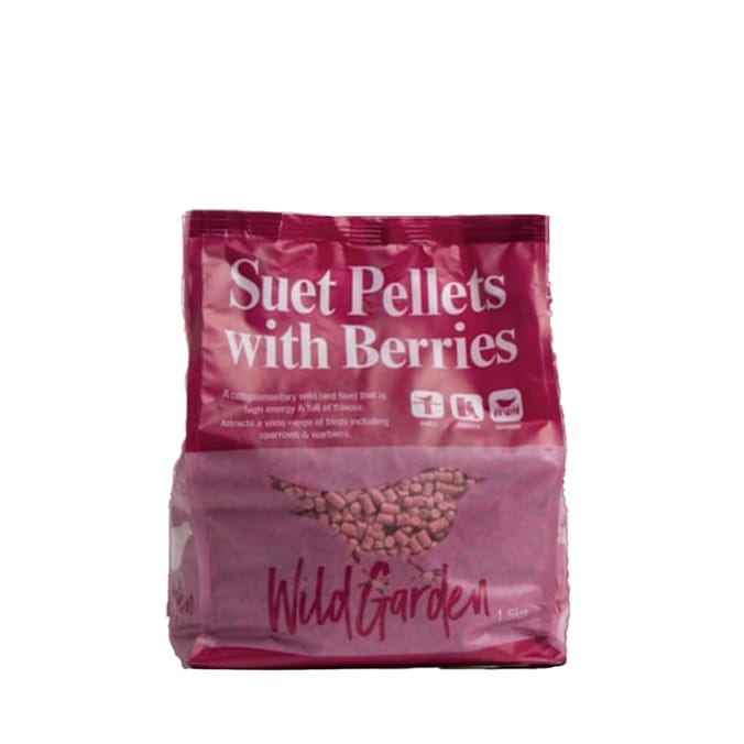 Wild Garden Suet Pellets With Berries 1.5kg