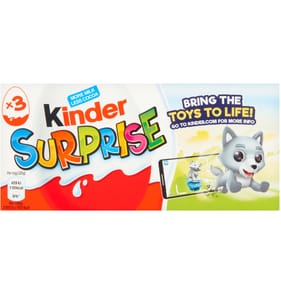 Kinder Surprise Eggs 3 Pack 60g