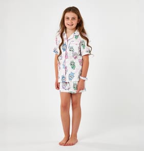 Girls Monster Pyjamas