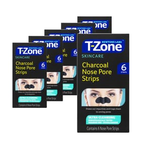 T-Zone Charcoal Nose Pore 6 Stripes x6