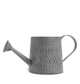 The Outdoor Living Collection Hanging Watering Can Planter - Grey
