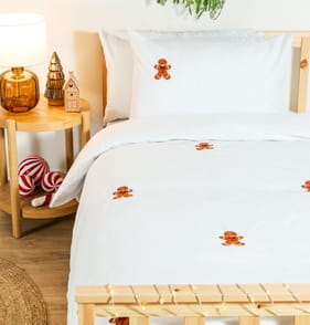 Festive Feeling Gingerbread Duvet Set