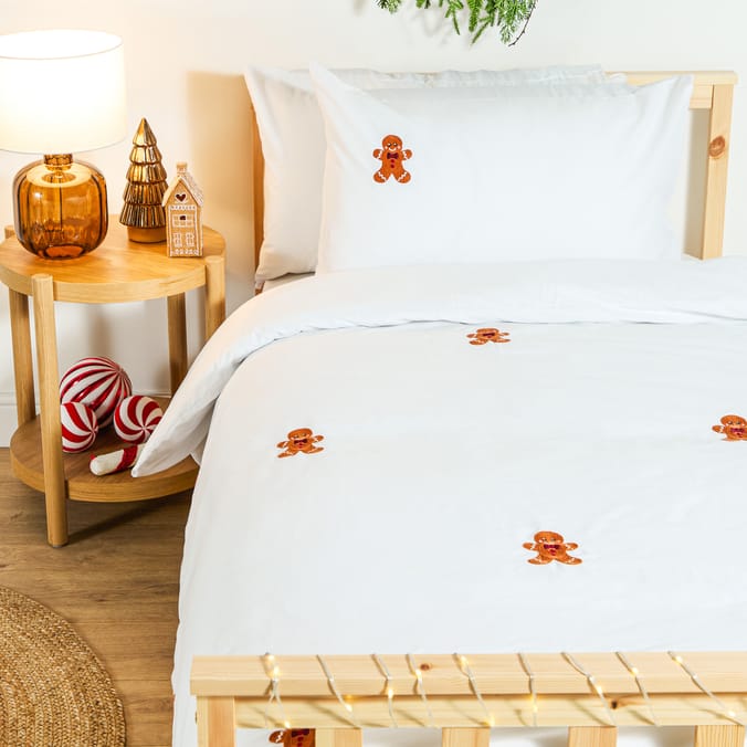 Festive Feeling Gingerbread Duvet Set