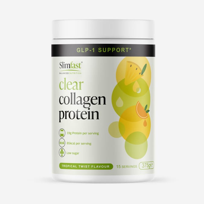 Slimfast Clear Collegen Protein 375g - Tropical