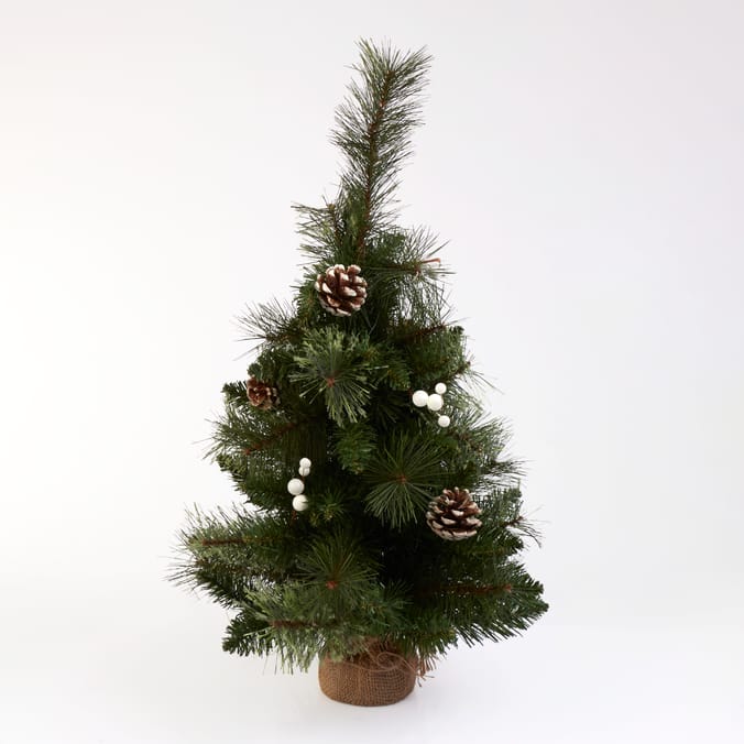 Festive Feeling Pine Cone Table Tree
