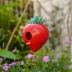 Jardin Polyresin Fruit Bird House - Strawberry