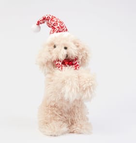 Sleigh Bells Sitting Dog Plus - Hat