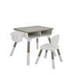 Kids Scandi Height Adjustable Table and Chair Set