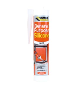 Everbuild General Purpose Sealant Cartridge 280ml - White