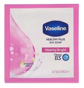 Vaseline Healthy Bright with Vitamin B3 Bar Soap 3 Pack 