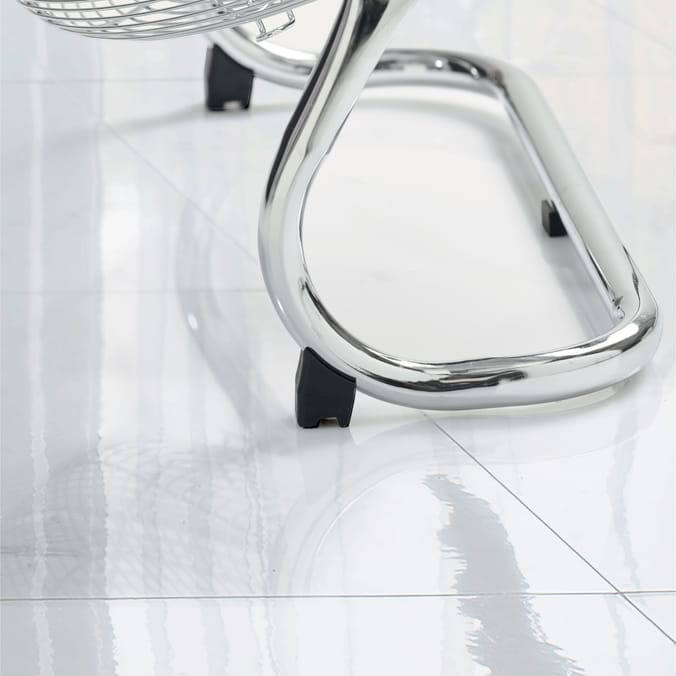 Pifco 16" Floor Fan - Chrome