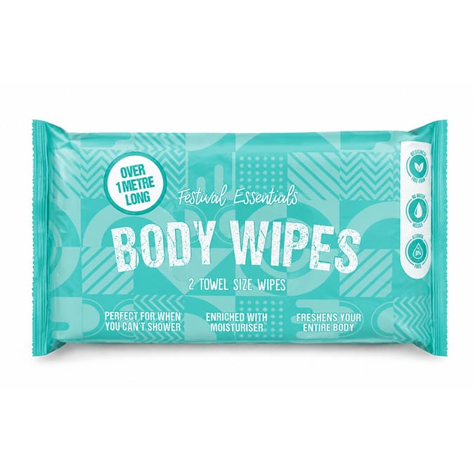 Festival Essentials Body Wipes