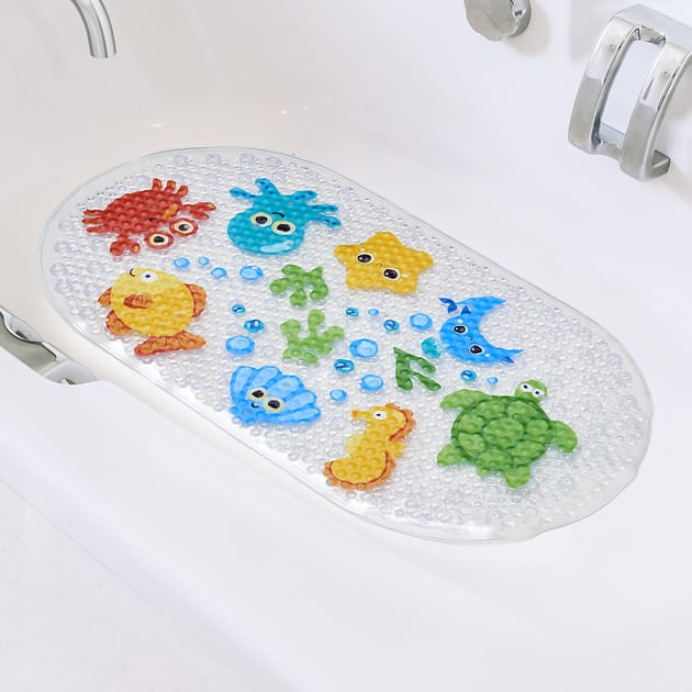 Home Collections Printed Non-Slip Bath Mat | Home Bargains