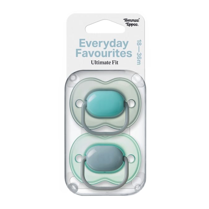 Tommee Tippee Everyday Favourites Ultimate Fits Soother 18-36 Months