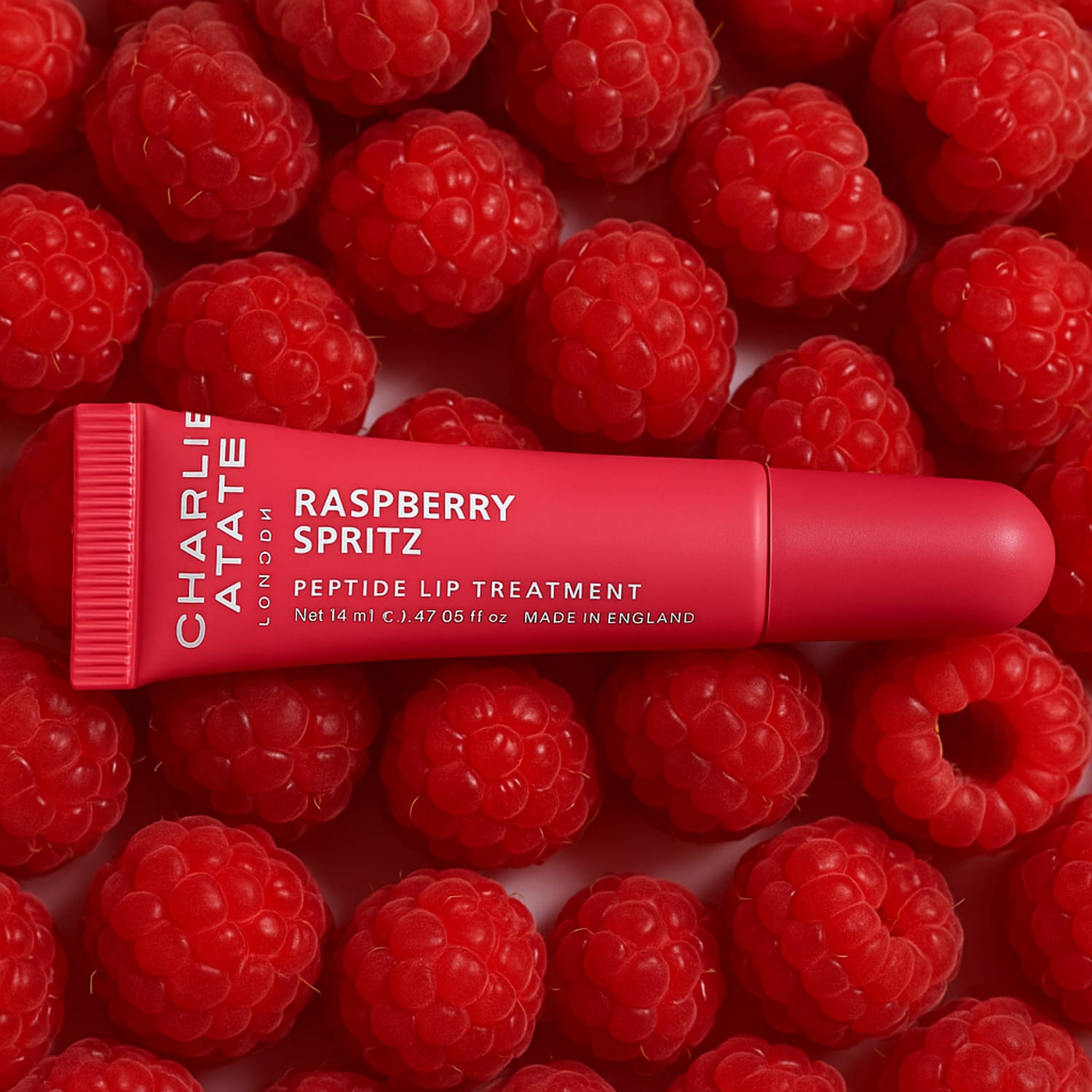 Charlie Tate Raspberry Spritz Peptide Lip Treatment 14ml | Home Bargains
