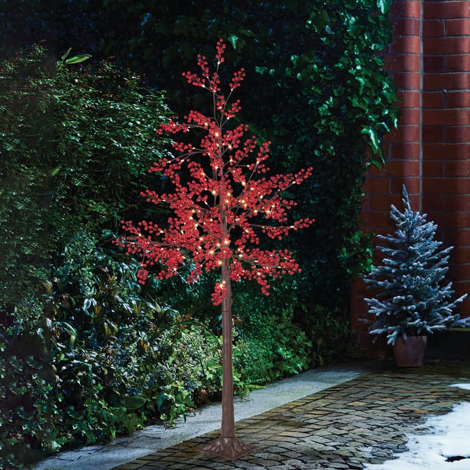 Prestige 1.8m LED Red Berry Tree