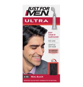 Just For Men Ultra Shampoo-In Haircolour Real Black H-55