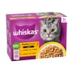 Whiskas Poultry Feasts in Gravy 1+ Adult Cat Food Pouches 12 x 85g