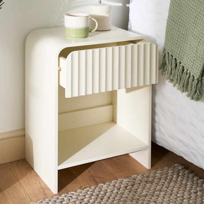 Home Collections Ribbed Bedside Unit