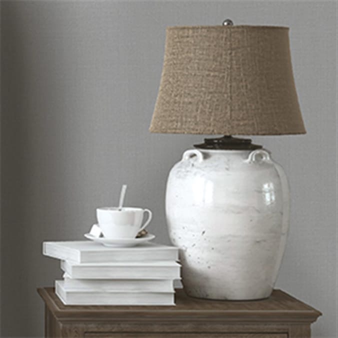 K2 Living Wallcovering Hessian Effect - Grey