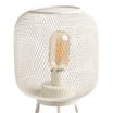 Home Collections: Mesh Standing LED Lamp - Cream