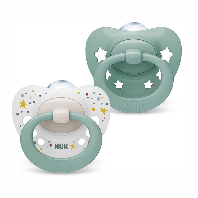Nuk Signature Soother 0-6m - Green