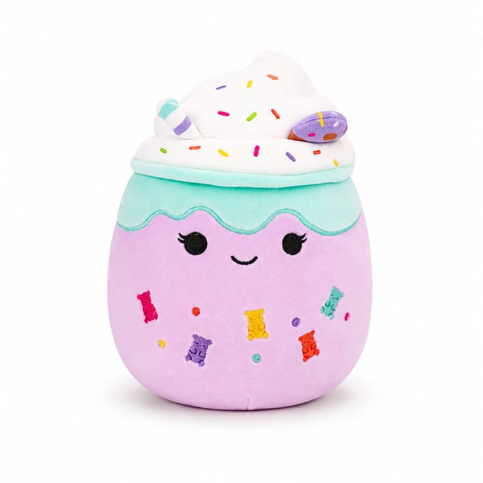 Squishmallows Plush 7.5" - Edwina the Gummy Bear Milkshake