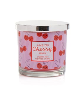 Love You Cherry Much Scented Candle 350g - Cherry Fizz 