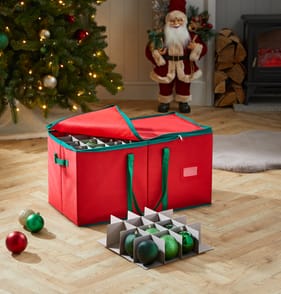 Festive Feeling Premium Ornament Storage Bag