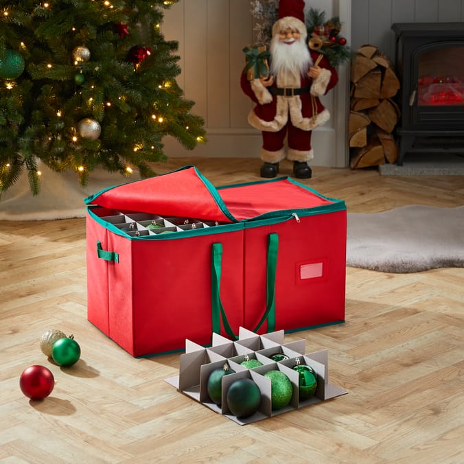 Festive Feeling Premium Ornament Storage Bag