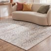 Asiatic Miro Grid Rug Metallic MI04