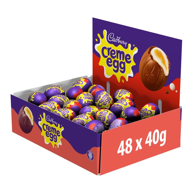Cadbury Chocolate Creme Egg 40g x48