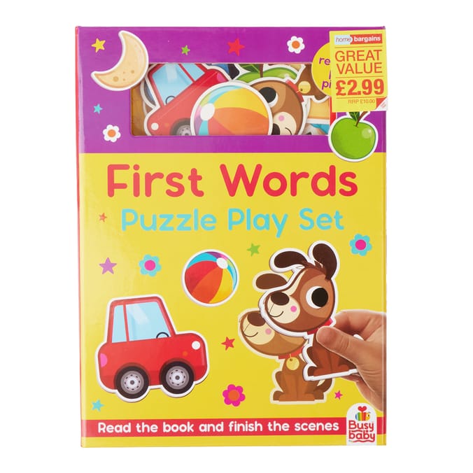 First Words  Puzzle Play Set