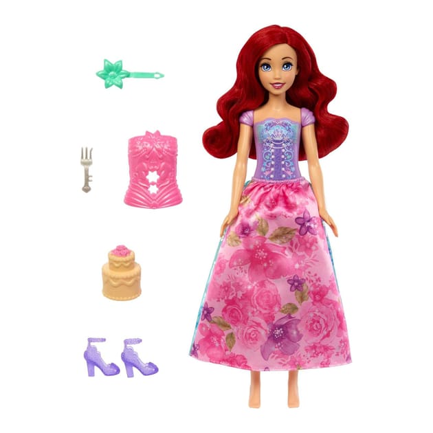 Disney Princess Spin & Reveal Doll - Ariel | Home Bargains