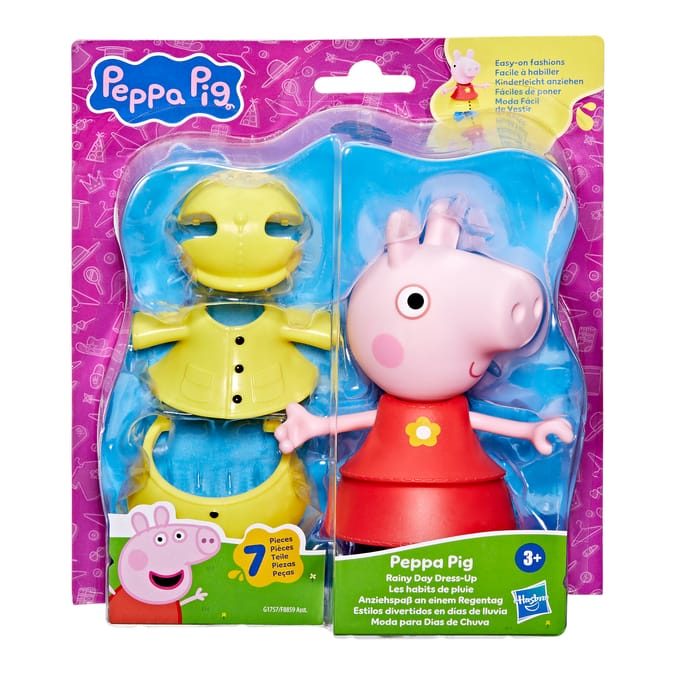 Peppa Pig Rainy Day Dress-Up Figure