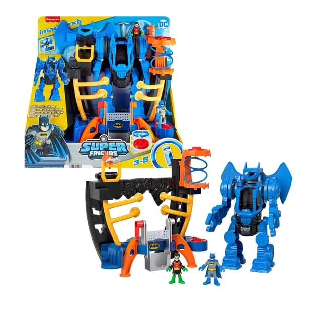 Imaginext DC Super Friends Batman Playset Home Bargains